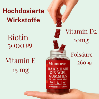 Haar, Haut & Nägel Gummies