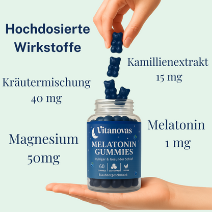 Melatonin Schlaf Gummies